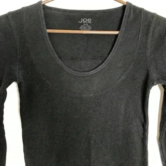 Joe Fresh Black Long Sleeved Thermal Shirt Size XS - Picture 4 of 16